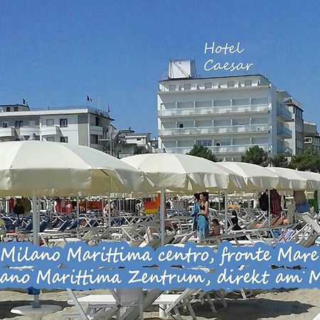 Hotel Caesar Bed And Breakfast Milano Marittima Exterior foto